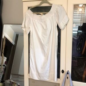 Jcrew off shoulder dress